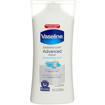 Vaseline Intensive Rescue Moisture Body Lotion Unisex, 10 Ounce