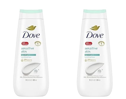 Dove Sensitive Skin Beauty Body Wash 11 oz