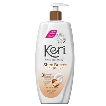 Keri Whole Body Therapy Nourishing Shea Butter Lotion 15 oz 