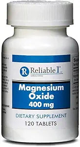 Reliable ?xido de magnesio 400 mg 120 comprimidos