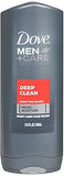 Dove Men Body Wash Deep C Size 13.5z Dove Men Body Wash Deep Cln 13.5z