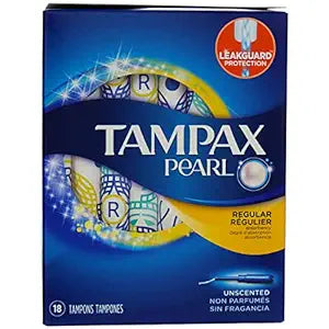 Tampax Pearl Reg Unsc 18c Size 18ct Tampax Pearl Regular Unscented 18 Ct Ea
