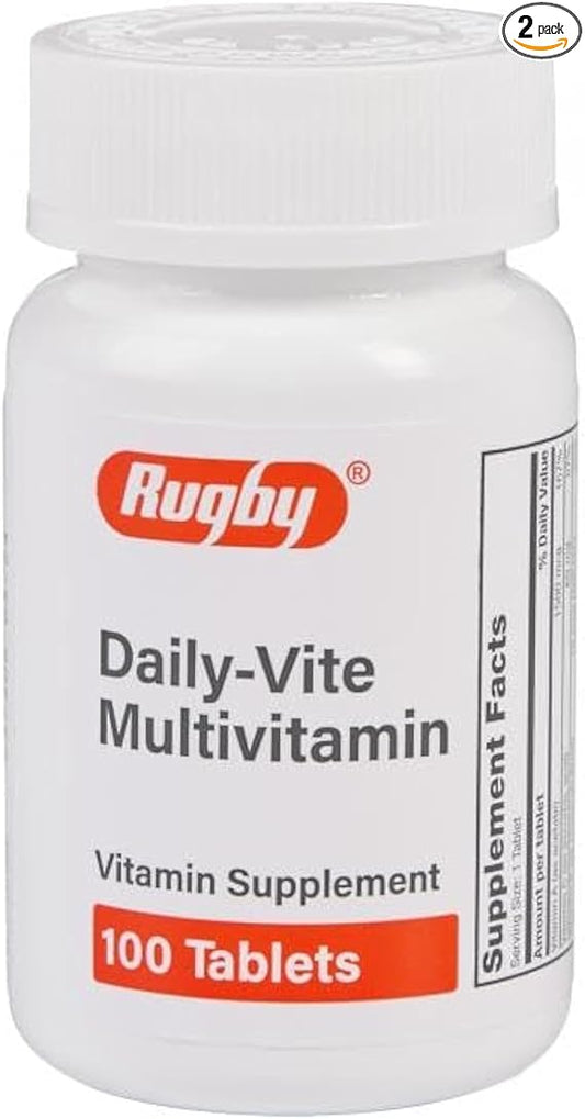 DAILY-VITE TAB RUG 100@	MAJOR PHARMACEUTICALS @