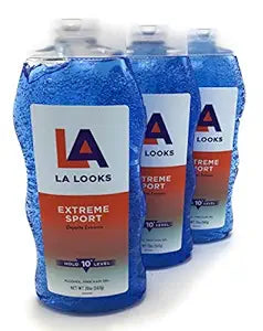 L.A. LOOKS SPORT XTRME HLD GEL 20 OZ 