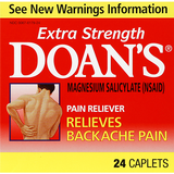 Doan's Pain Reliever, Extra Strength, Caplets 24 Ea | Health ...