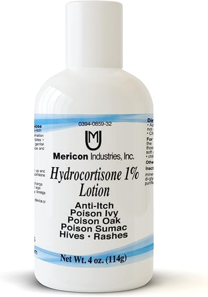 HYDROCORTISONE LOT 1% MERICON 4 OZ
