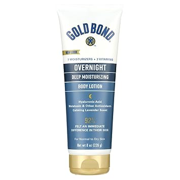 Gold Bond Ultimate Overnight Deep Moisturizing Lotion, 8 Ounce