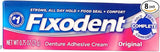 Fixodent Denture Adhesive Cream Original 0.75 oz 