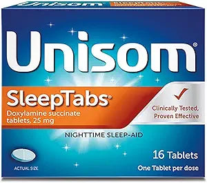 Unisom Sleep Tabs Size 16ct Unisom Nighttime Sleep-Aid