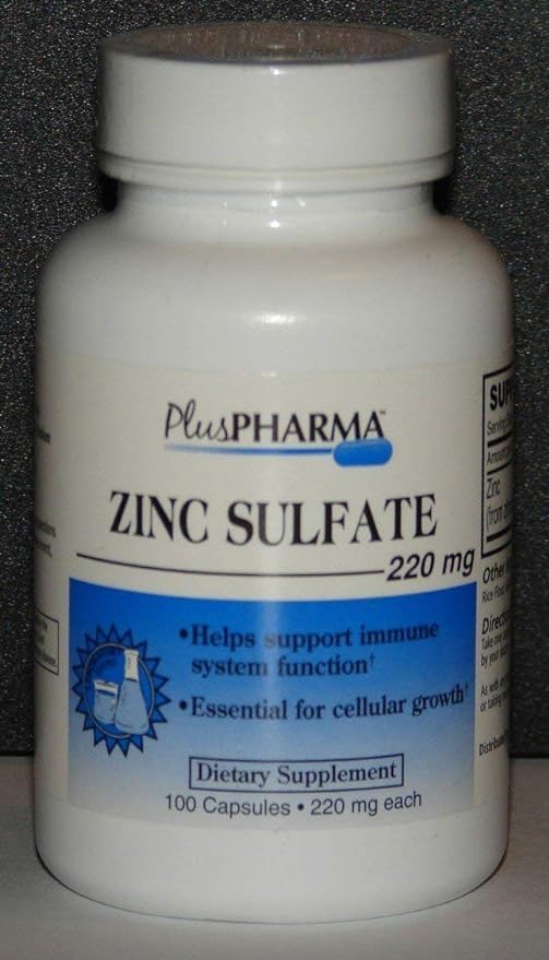 Zinc Sulfate 220mg Capsules