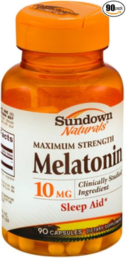 Sd Melatonin 10mg Caspsul Size 90ct Sd Melatonin 10mg Capsules 90ct