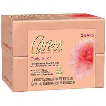 Caress Daily Silk Beauty Bars, 4.25 oz bars, 2 ea 