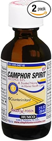 Humco Camphor Spirit USP 2 oz 
