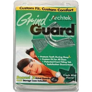 Inc Archtek Grind Guard Dental Tray With Storage Case, Mint Flavor - 2 Ea, 2count
