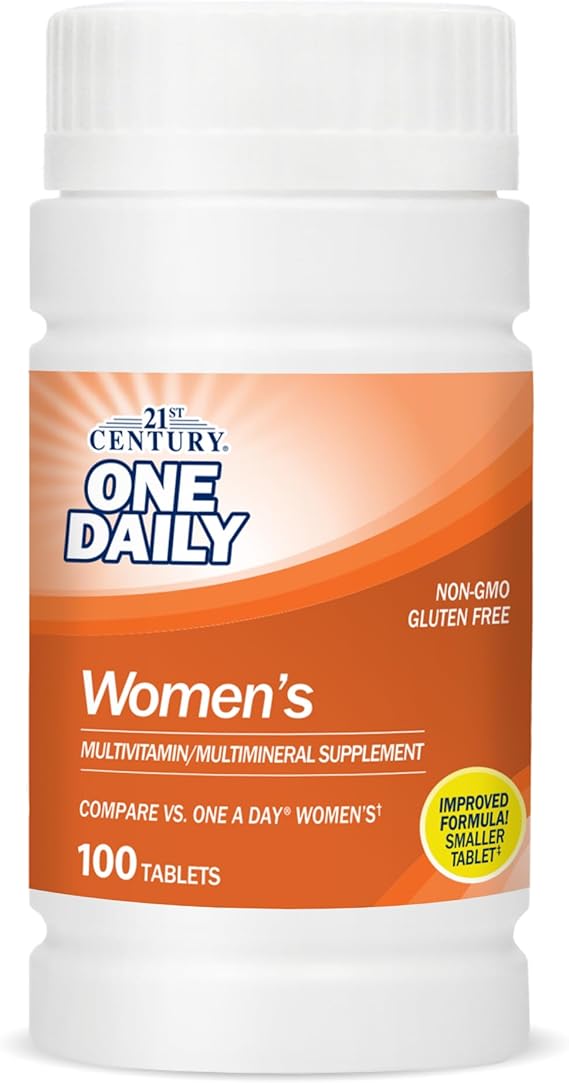 21st Century One Daily Women's Tablets, 100 Count