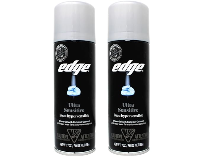 Edge Shave Gel, Fragrance Free, Ultra Sensitive with Oat Meal 7 oz