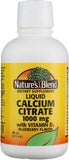 Liquid Calcium Citrate 1000mg with D3 16 fl oz Liquid Blueberry