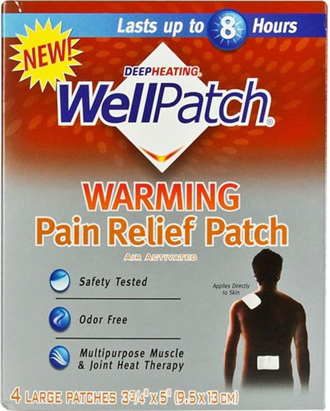 Well Patch Wellpatch Warming Pain Rlf  4 Ct each