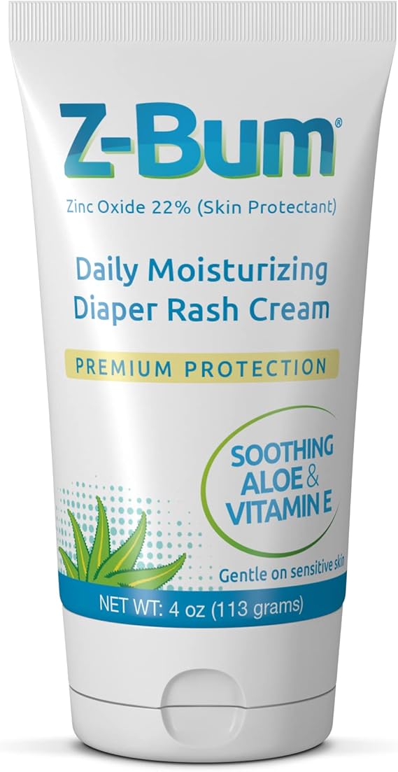 Z-Bum  Daily Moisturizing Diaper Rash Cream, 4 oz.