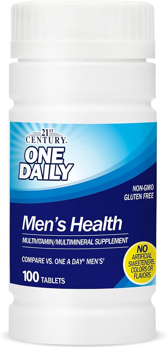 ONE DAILY MEN TAB 21ST    100 21ST CENTURY HEALTHCARE,