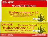 Major Pharmaceuticals Hydrocortisone Cream 1% Tube, 1 Ounce
