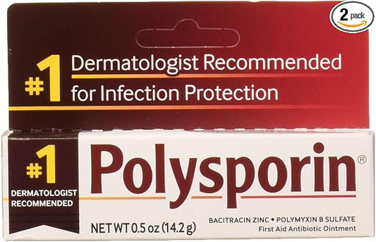 POLYSPORIN Oinment 1/2 OZ PK2
