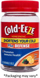 Cold-EEZE Plus Defense Natural Citrus & Elderberry Zinc Chewable Gels, Homeopathic Cold Remedy, Shortens Common Cold Symptoms, Promotes Immune Health with Sambucus Nigra, Echinacea & Rose Hips, 25 Ct