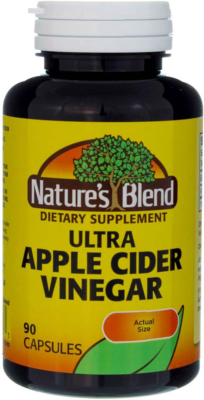 Nature's Blend Ultra Apple Cider Vinegar 600 mg 90 Caps