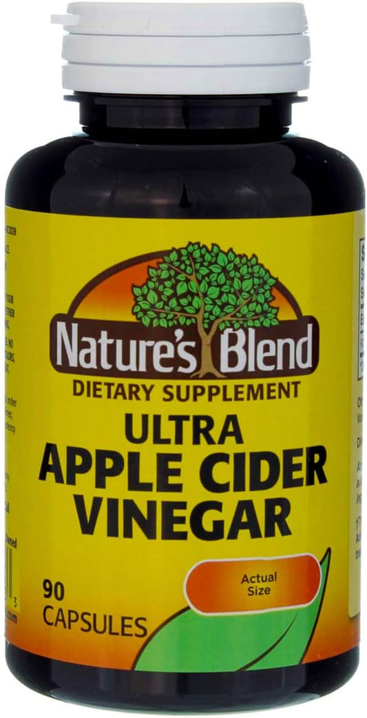 Nature's Blend Ultra Apple Cider Vinegar 600 mg 90 Caps