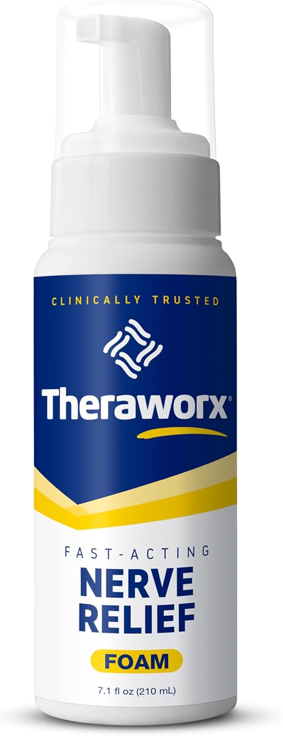 Theraworx Fast-Acting Nerve Relief Foam Aggravated Nerve Discomfort Relief - 7.1 oz - 1 Count