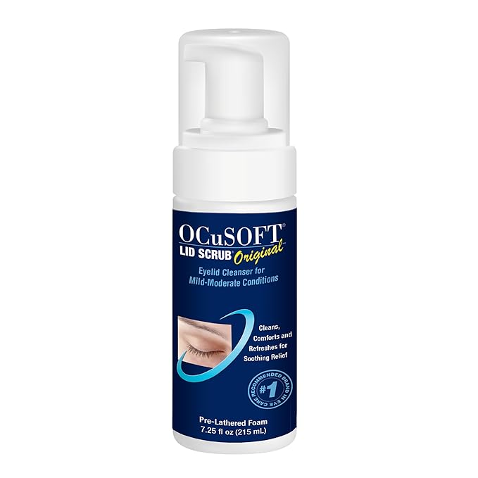 Ocusoft Lid Scrub Foaming Eyelid Cleanser (7.25 fl. oz.)