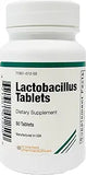 Lactobacillus Tablets - Dietary Supplement - 50 Tablets - Brookfield Pharmaceuticals