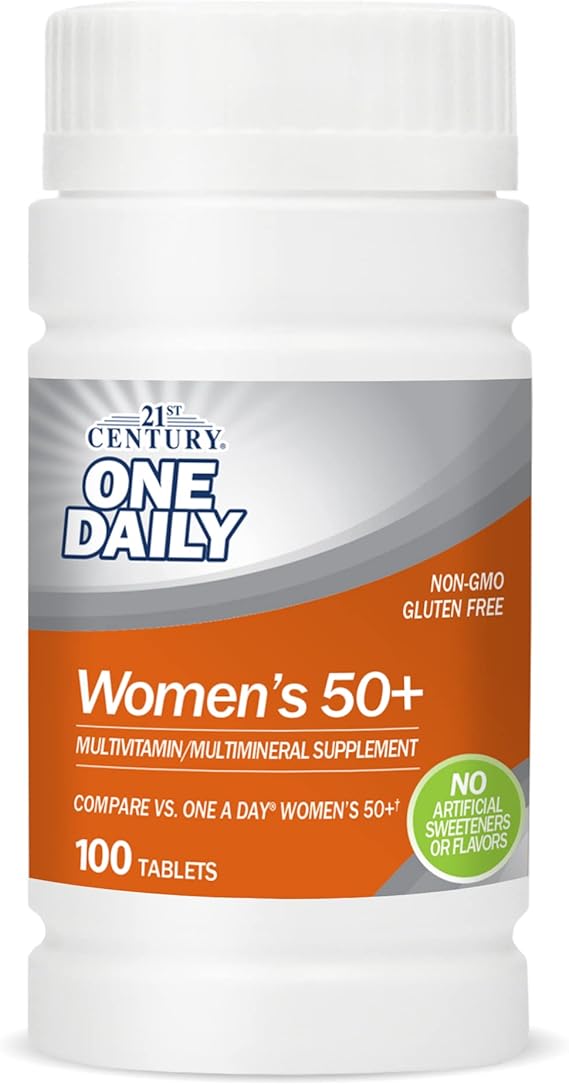 21st Century One Daily Women's 50+ Tablets, 100-Count