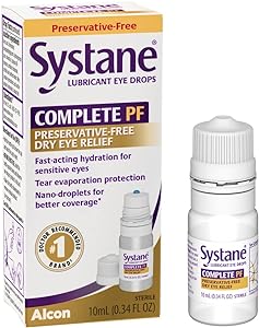 Systane COMPLETE PF Multi-Dose Preservative Free Dry Eye Drops 10ml