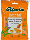 Ricola Throat Drops Natural Honey Herb 24 Each 