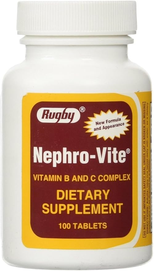 Nephro-Vite Tablets, 100 Count Per Bottle