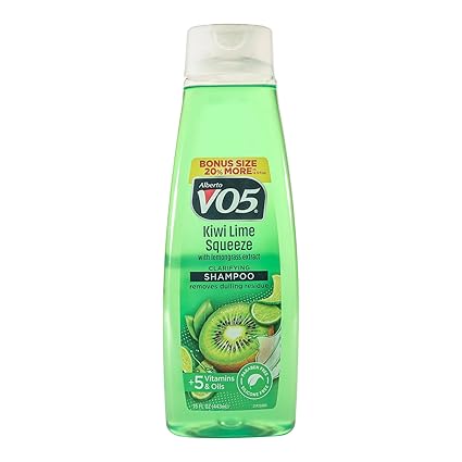 Alberto VO5 Herbal Escapes Kiwi Lime Squeeze Clarifying Shampoo, 15 Ounce