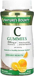 Nature's Bounty Vitamin C, Orange, Gummy 80 Count