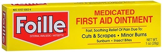 Foille Medicated First-Aid Ointment, 1 oz Tube
