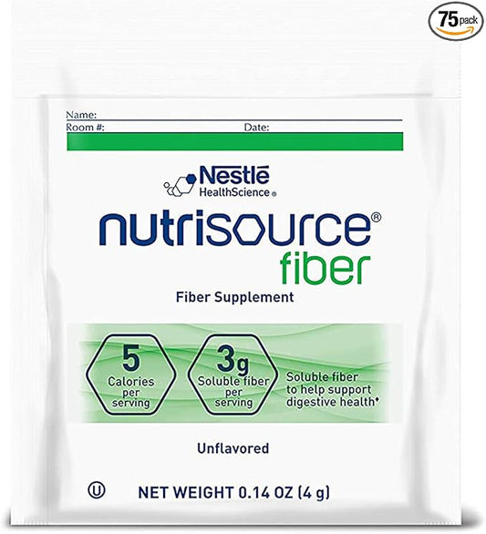 NutriSource Paquetes de fibra, 0.14 onzas (paquete de 75)