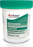 AVEDANA GLYCERIN SUPP 25CT        UNI   INCy