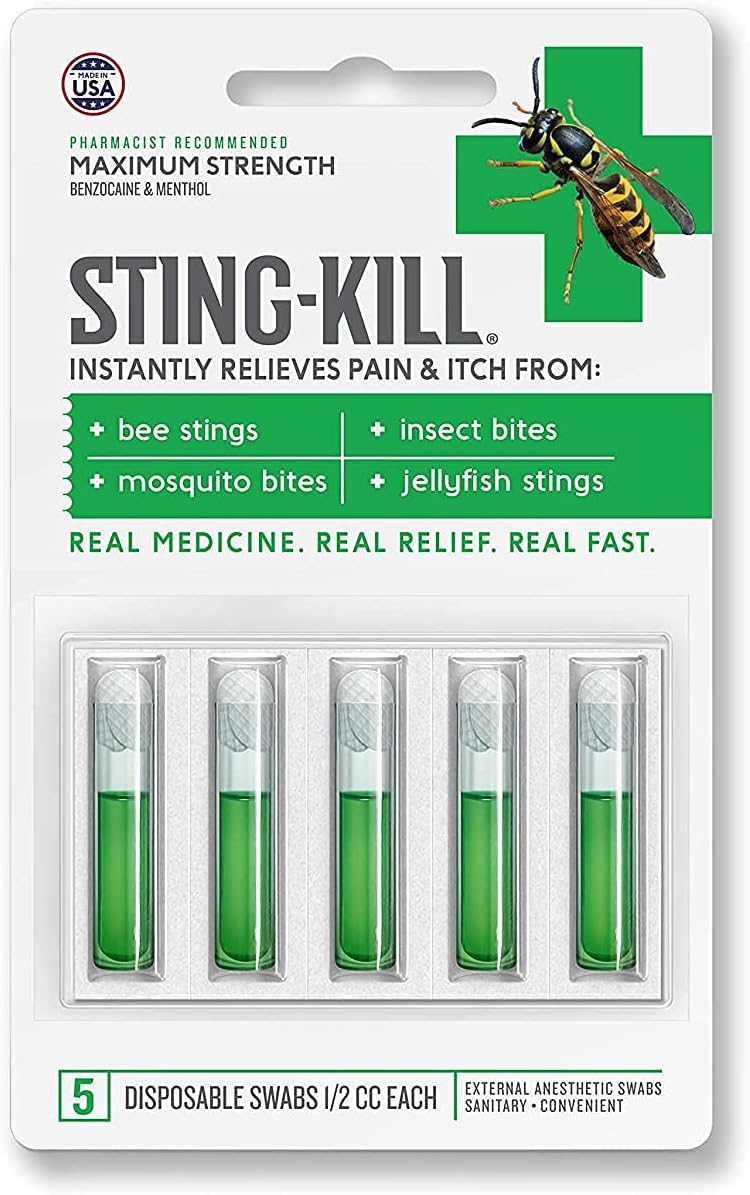 Sting-Kill Disposable 5 Swabs