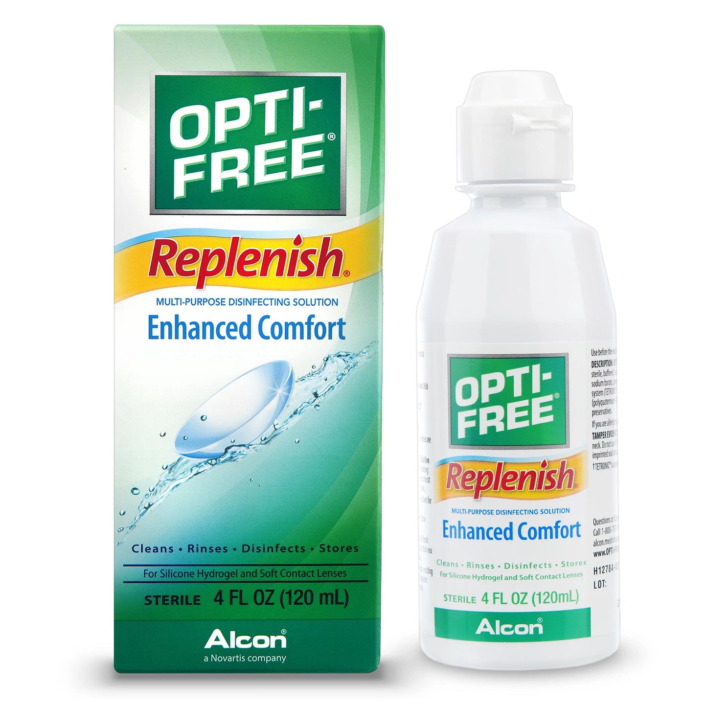 Contact Lens Solution Opti Free? Replenish? 4 oz. Solution