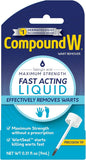 Compound W Maximum Strength Fast Acting Liquid Wart Remover, 0.31 fl oz