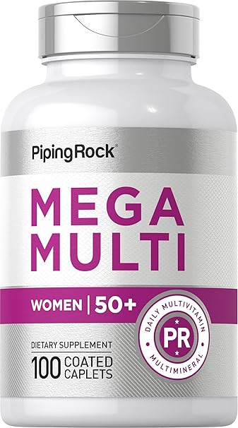 Piping Rock Women's Multivitamin 50 Plus