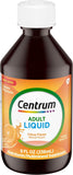 Centrum Liquid Multivitamin for Adults, Multivitamin/Multimineral Supplement with B Vitamins and Antioxidants, Citrus Flavor - 8 Fl Oz