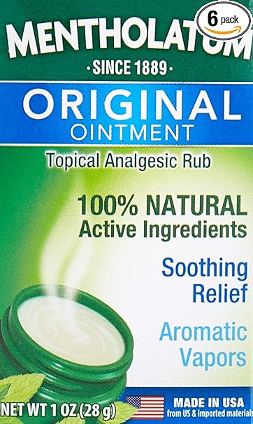 Mentholatum Ointment Jar 1 oz