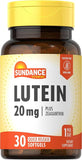 Lute?a 20mg | 30 c?sulas blandas | con zeaxantina | Suplemento sin OMG y sin gluten | por Sundance