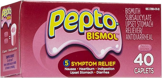 Pepto-Bismol Caplets 40 Count