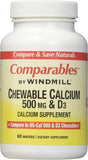 Calcium 500MG TABS CHEW WMILL Size: 60